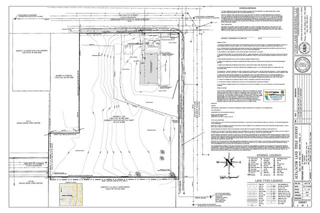 ALTA Survey for Apple Store retail development in Utah