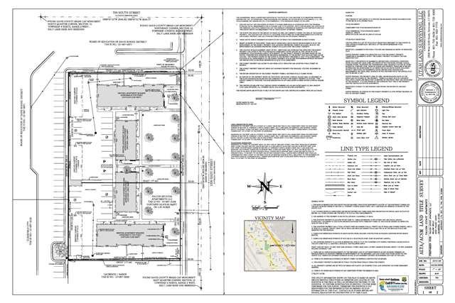 Falcon Estate Apartments ALTA survey in Utah