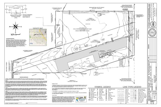 Boundary and agricultural survey for Utah Onion property